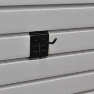 Snap-Latch single 3 inch hook on Slatwall